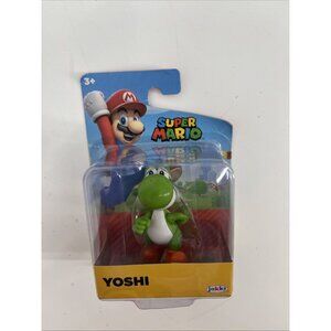 Jakks Pacific World of Nintendo Super Mario, 2.5 inch Mini Figure - Yoshi